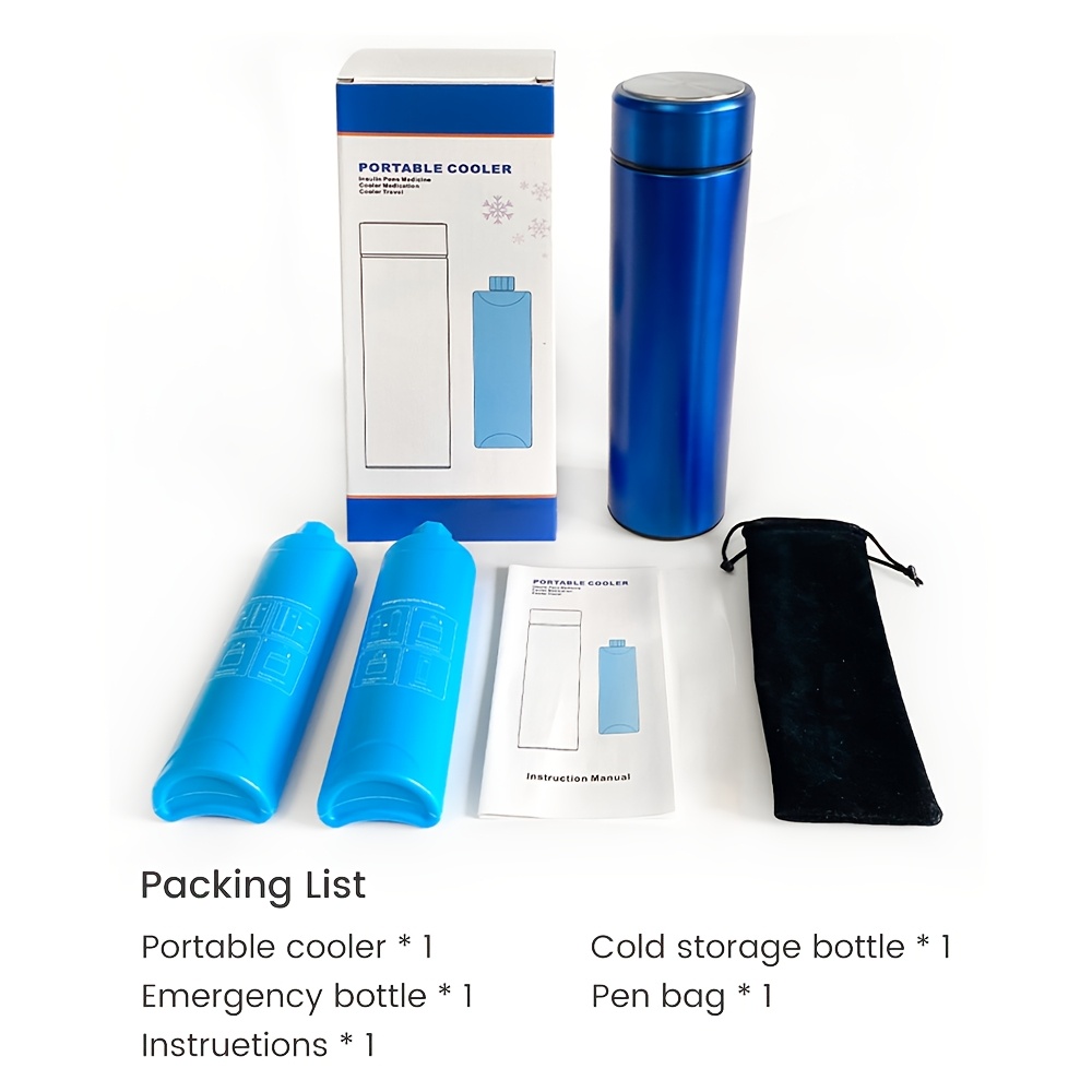 24H Insulin Cooler Travel Case for Diabetics